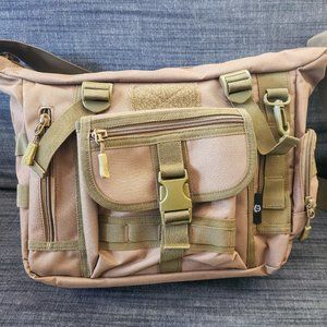 Protector Plus Tactical Messenger Bag Men Military MOLLE Sling Shoulder Pack